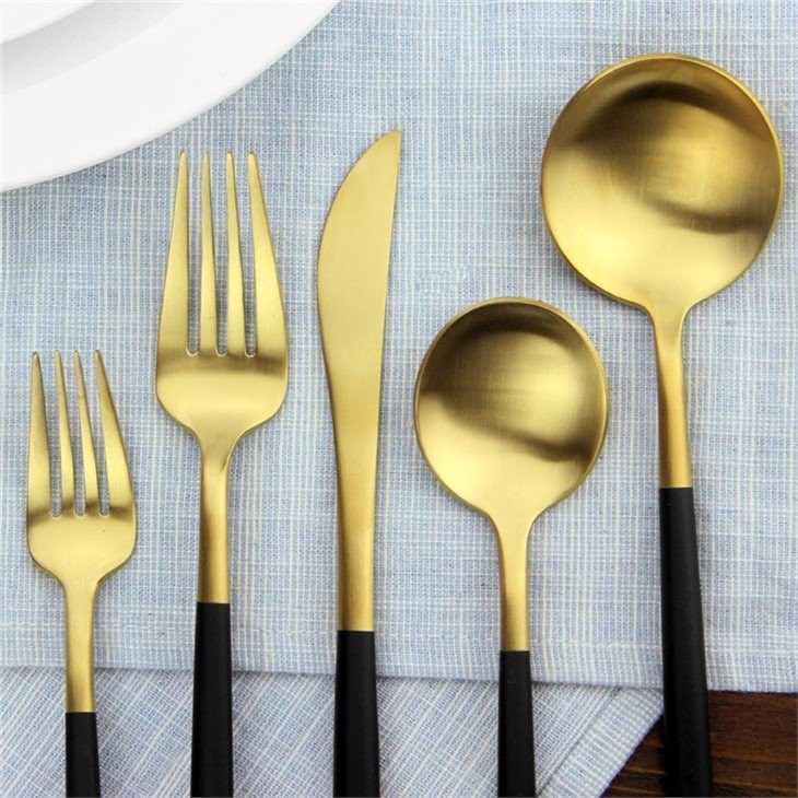 spoon and fork set stainless (5)